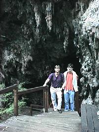 BvK and James at Lake Cave